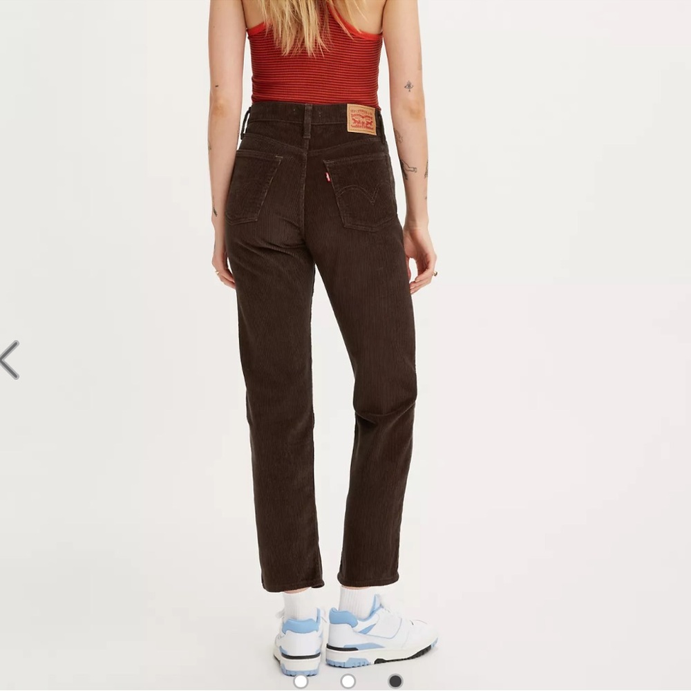 Levi's Brown Straight Leg Jeans